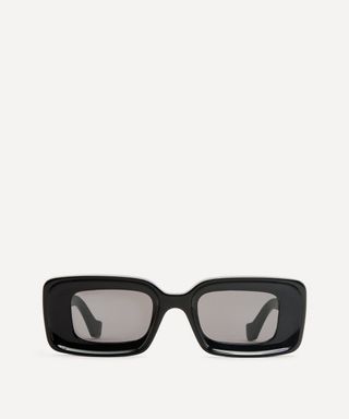 Rectangular Acetate Sunglasses