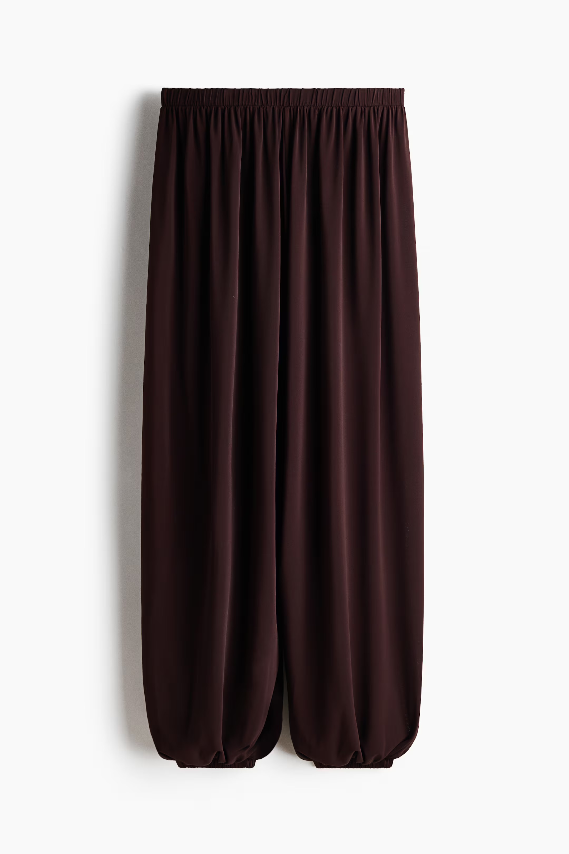 brown balloon pants