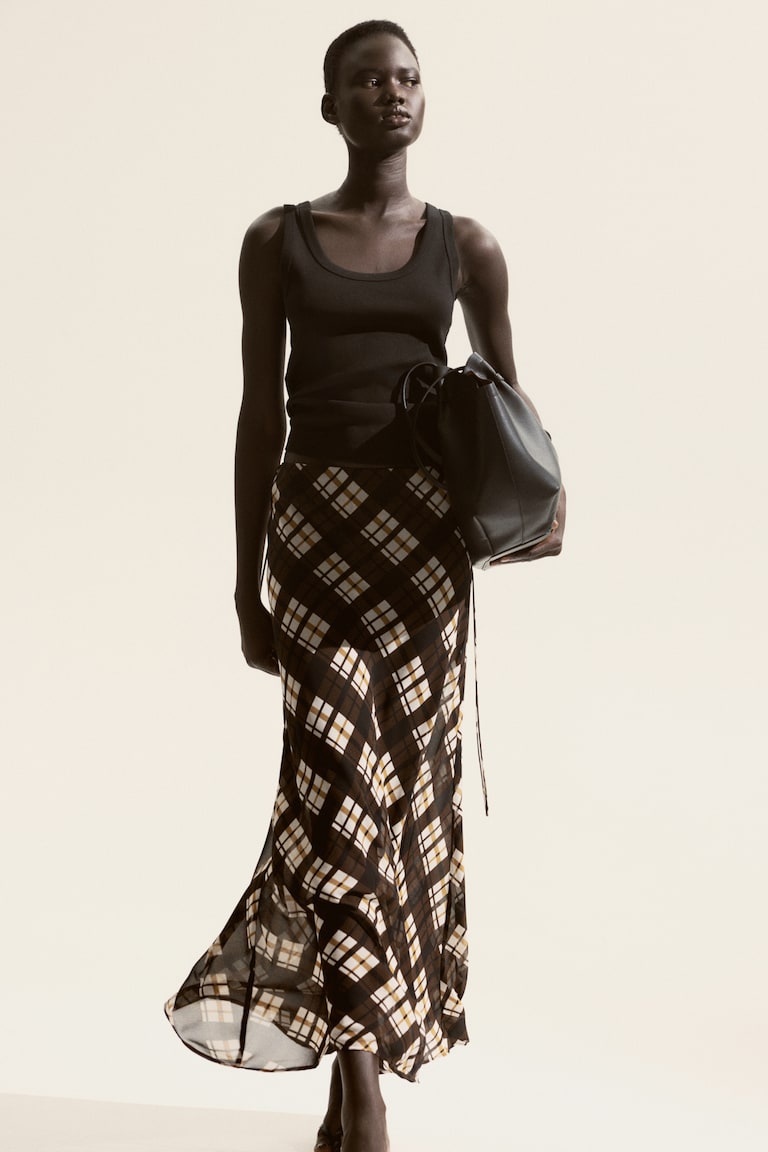 Chiffon Maxi Skirt