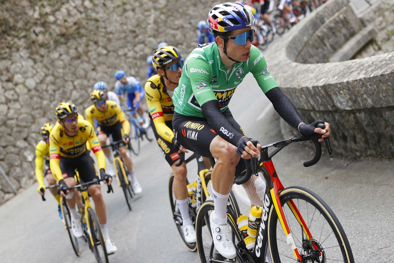 Paris Nice 2022 - 80th Edition - 7th stage Nice - Col de Turini 155,2 km - 12/03/2022 - Wout Van Aert (BEL - Team Jumbo - Visma) - photo Luis Angel Gomez/SprintCyclingAgency&Acirc;&copy;2022