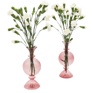 Cherry Blossom Bauble Vase - Pair