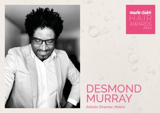 Desmond Murray Desmond Murray Marie Claire hair awards 2024 judge