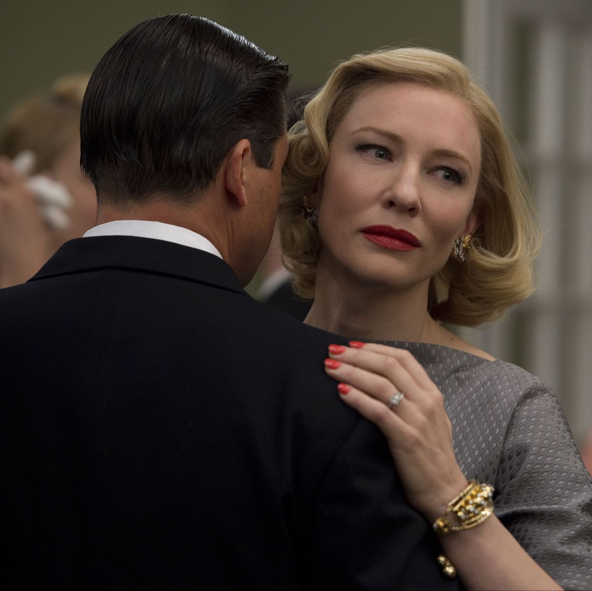 First Scene From Carol Cate Blanchett And Rooney Mara Play Lesbians