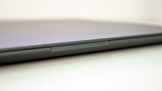 The lid lip of the Samsung Galaxy Book 3 Ultra