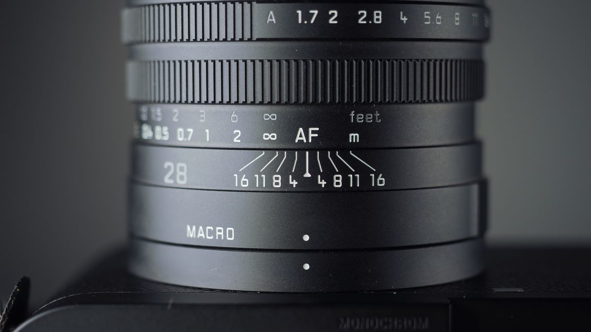 Leica Q3 Monochrom on a wooden surface