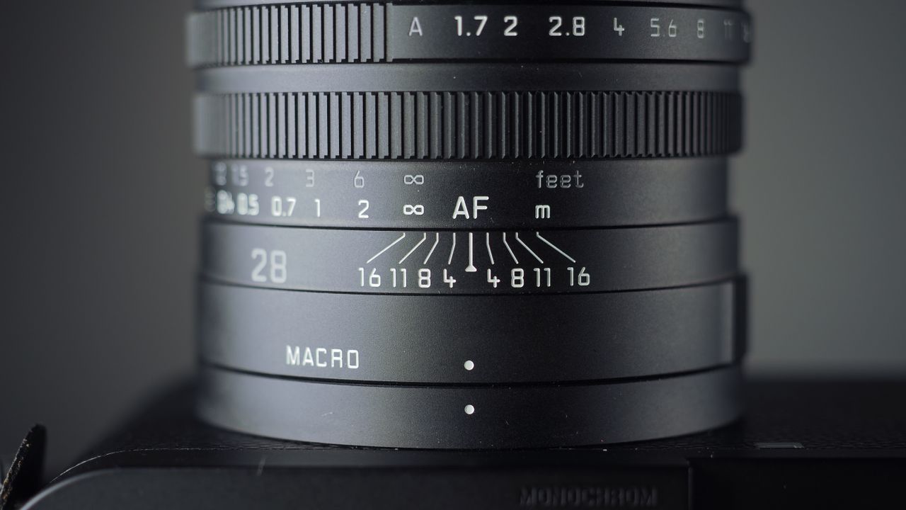 Leica Q3 Monochrom on a wooden surface