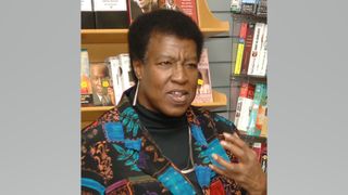Octavia E. Butler speaking at a bookstore in 2005.
