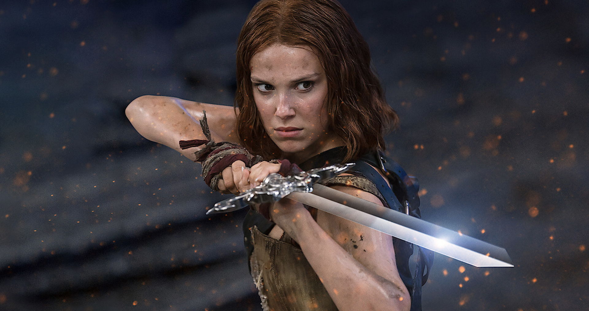 millie bobby brown in still for damsel