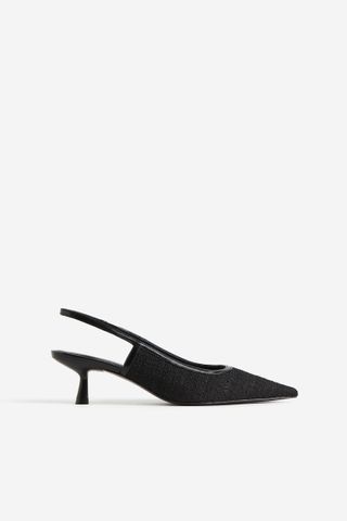 H&M + Pointed Slingback Pumps