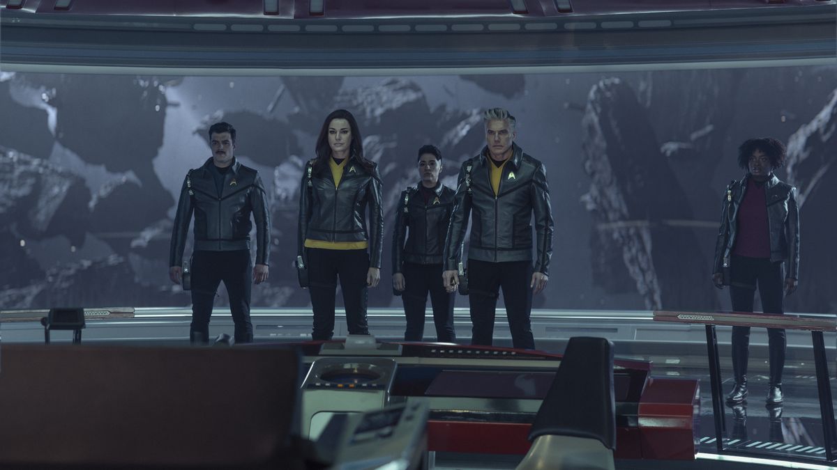 We boldly chat to 'Star Trek: Strange New Worlds' showrunners about dinosaurs in space and Lovecraftian horrors for season 4 (interview)