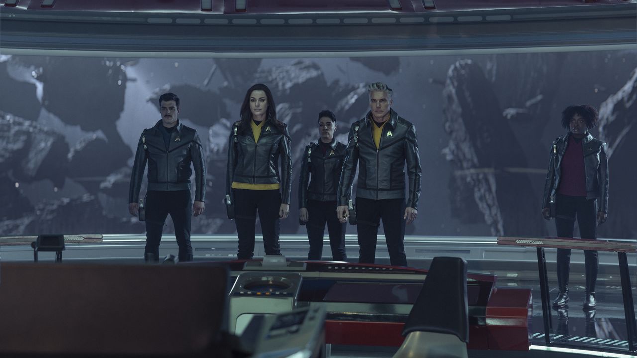 We boldly chat to 'Star Trek: Strange New Worlds' showrunners about dinosaurs in space and Lovecraftian horrors for season 4 (interview)
