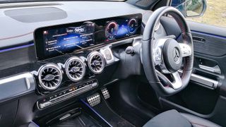 Mercedes-Benz EQB front interior dash