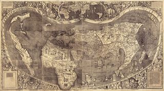 1507 Waldseemüller World Map