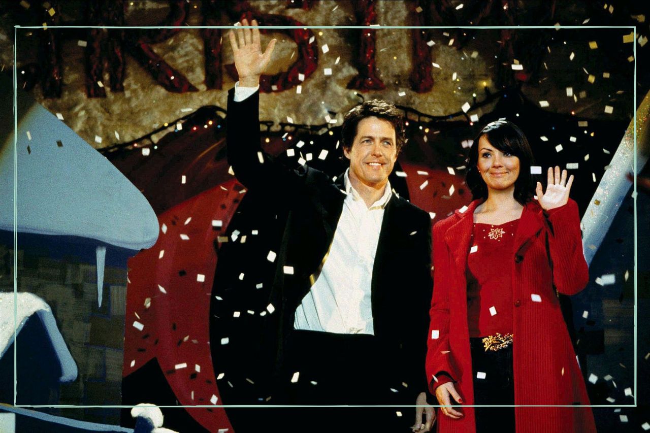 Hugh Grant and Martine McCutcheon in Love Actually