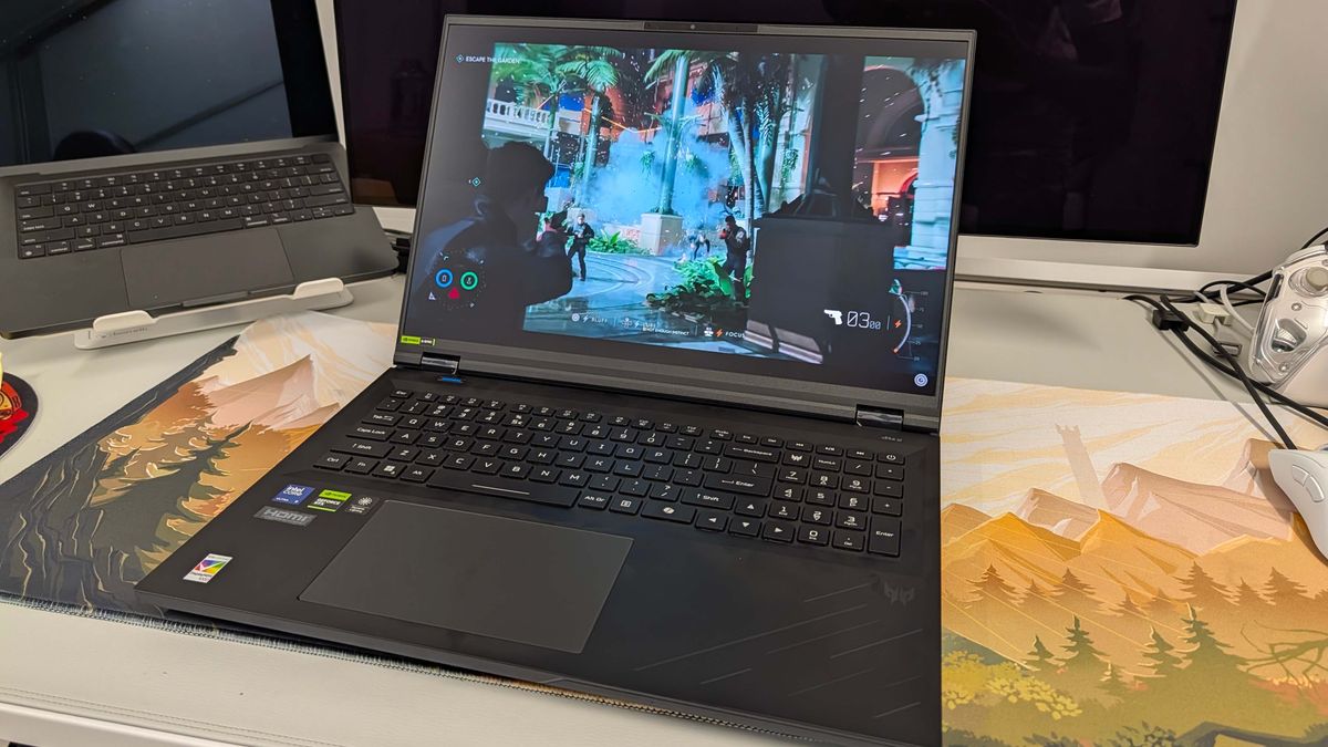 Acer Predator Helios 18 AI gaming laptop