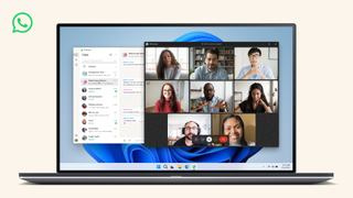 whatsapp for windows laptop with 8 person video call