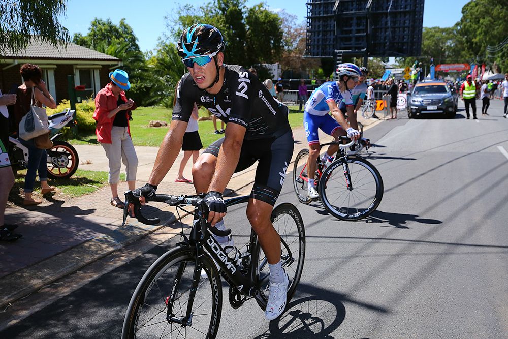 Danny van Poppel was third on stage 4 of the Tour Down Under