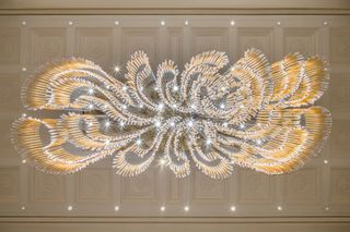 Palazzo Versace Macau lobby chandelier