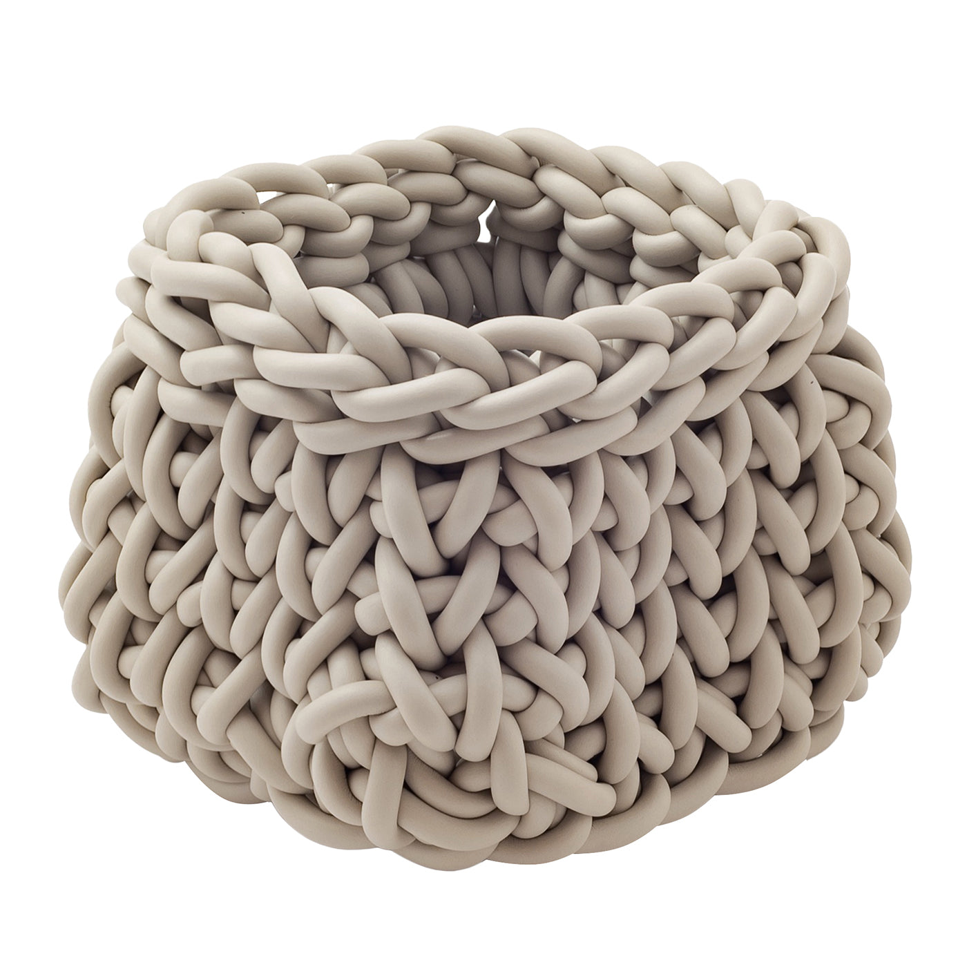 Quadrato Ecru Basket #1 by Rosanna Contadini