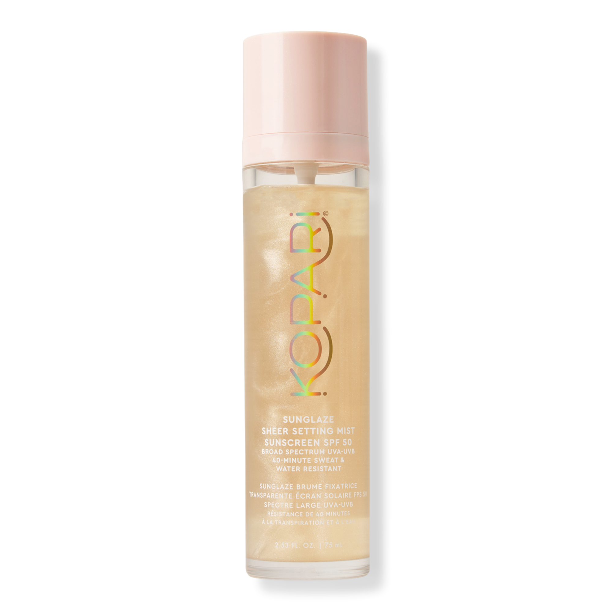 Sunglaze Sheer Setting Mist Sunscreen Spf 50 - 2.53 Oz