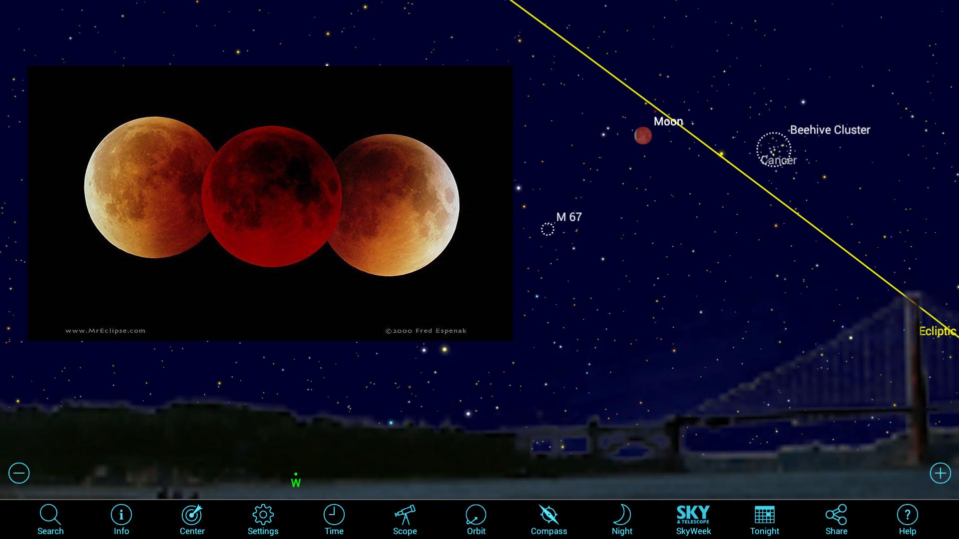 Super Blue Blood Moon Eclipse of January 2018 Using Mobile Apps | Space