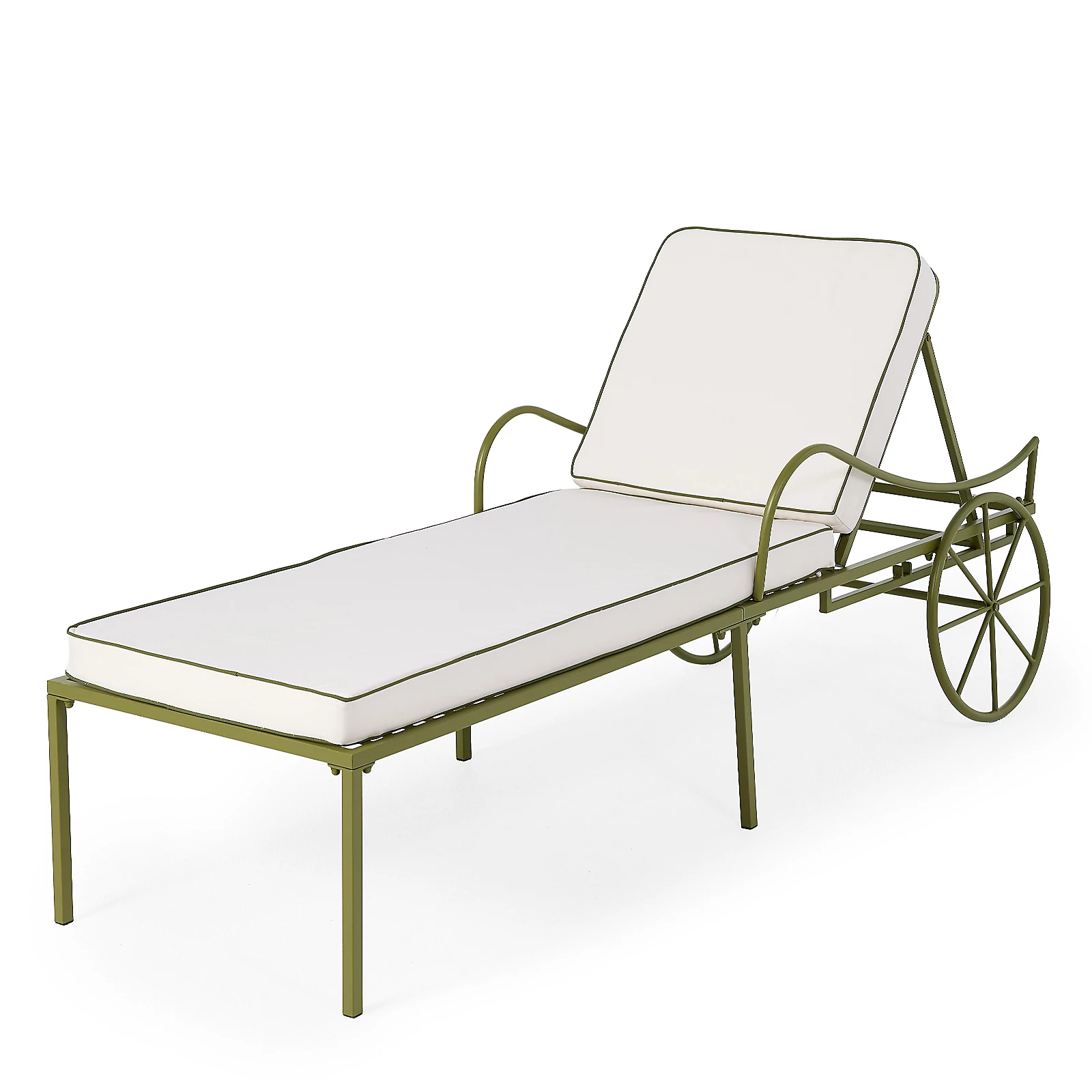 QVC, Garden Stories Studio 70 Reclining Lounger With Cushions