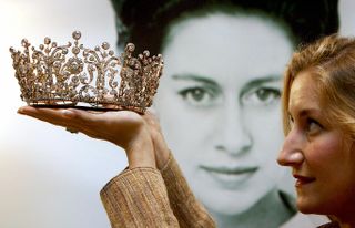 Princess Margaret's tiara was sold at a Christie's auction