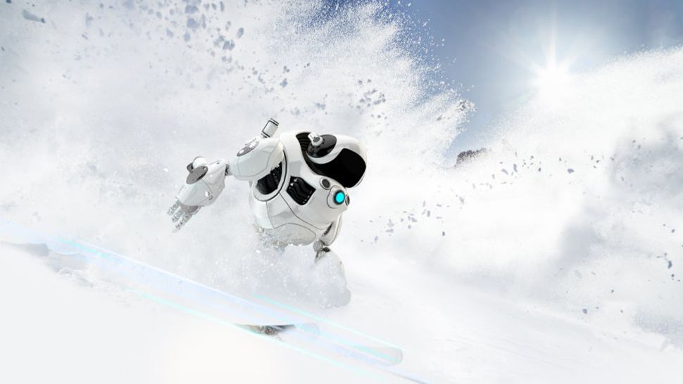 Robot skier