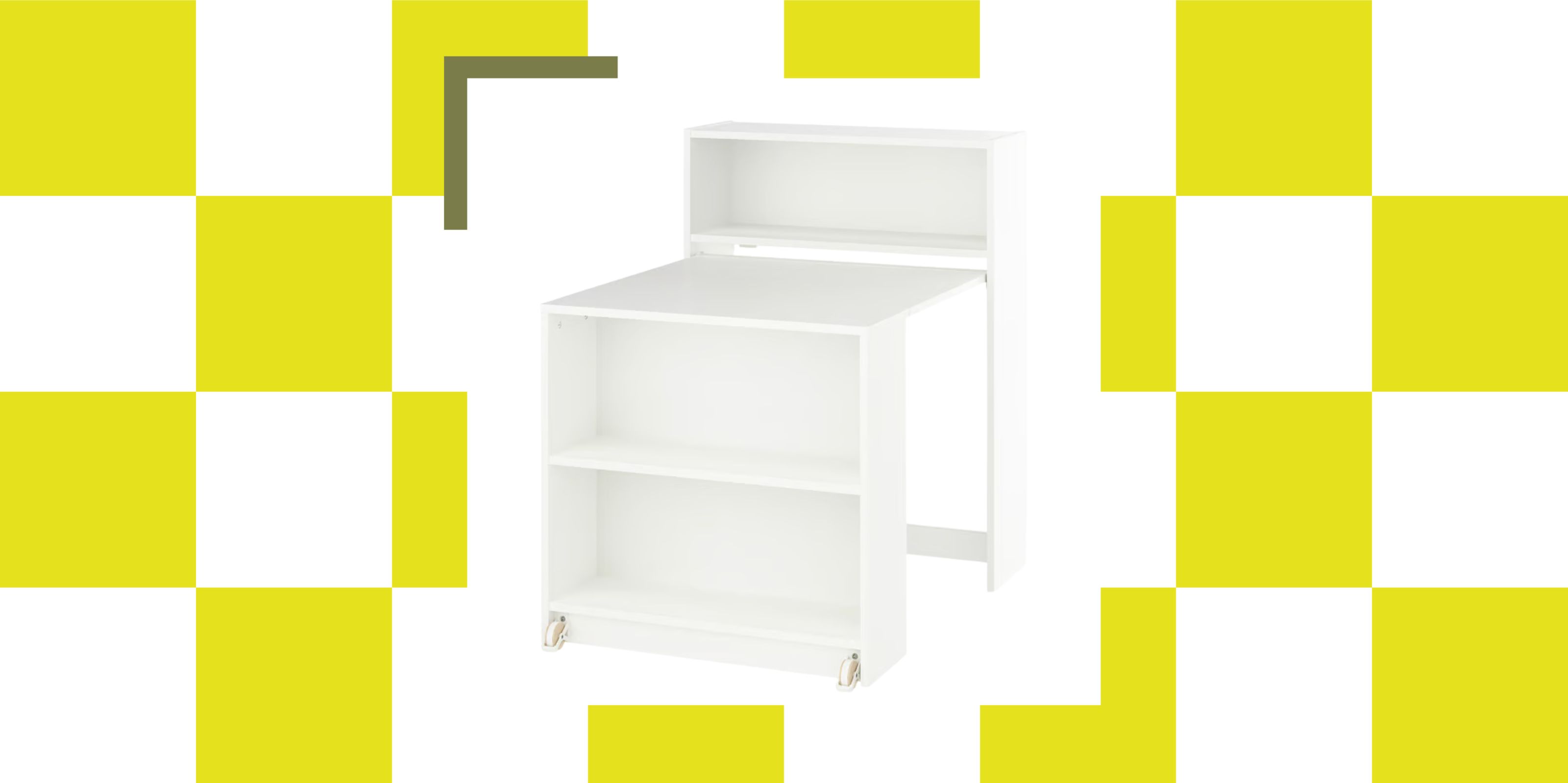 IKEA BILLY Bookcase with foldable table