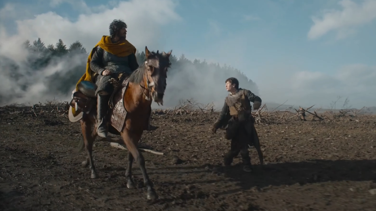 『緑の騎士』のデヴ・パテルとバリー・コーガン