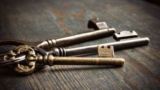 A set of old keys