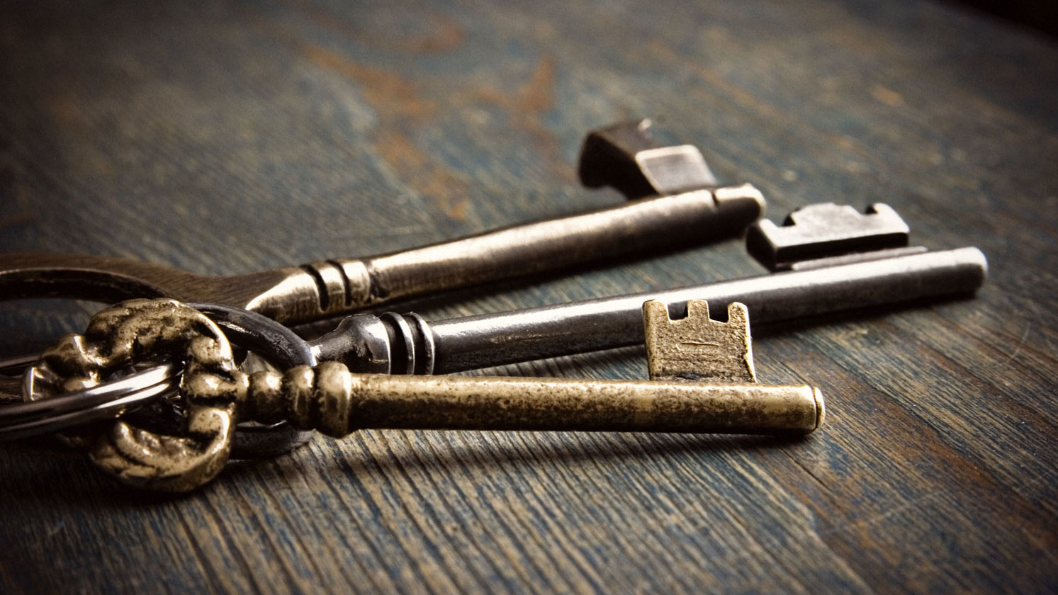 A set of old keys
