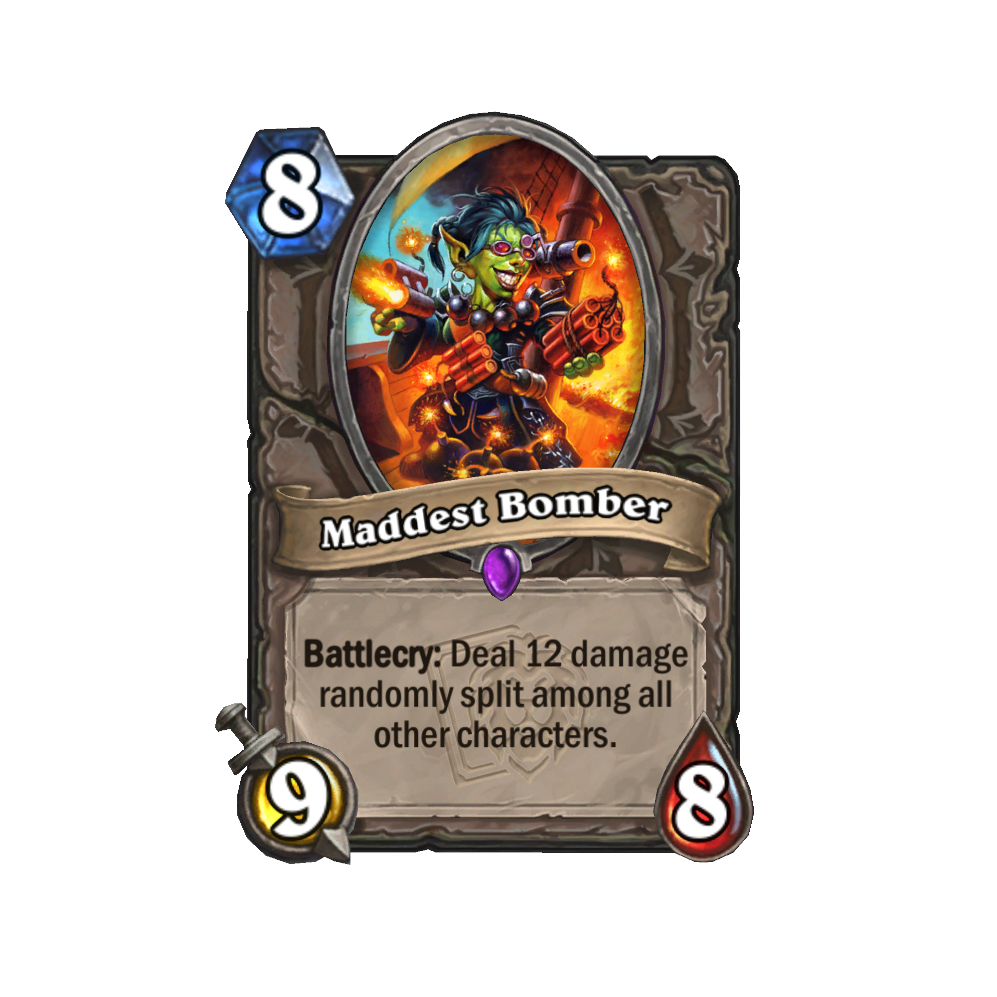 Cards from Hearthstone's The Deadmines set.