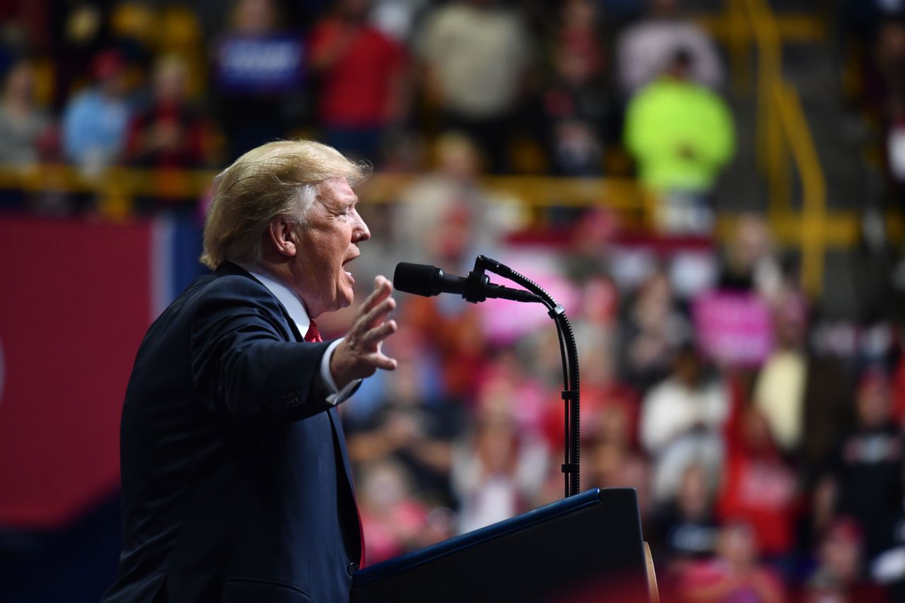 Trump speaks in Tennessee ahead of the midterms