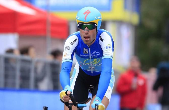 Vincenzo Nibali (Astana) wins Tirreno-Adriatico.