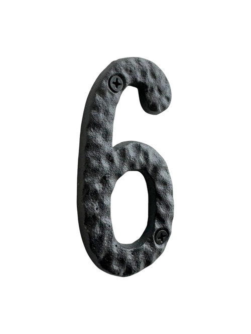 4'' H Metal House Number