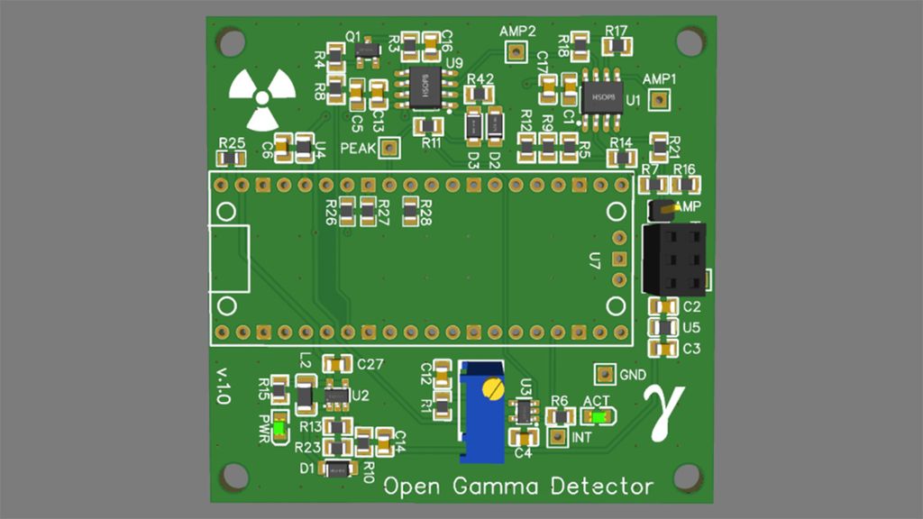Raspberry Pi Pico Detects Gamma Rays in Open Spectroscopy Project Tom