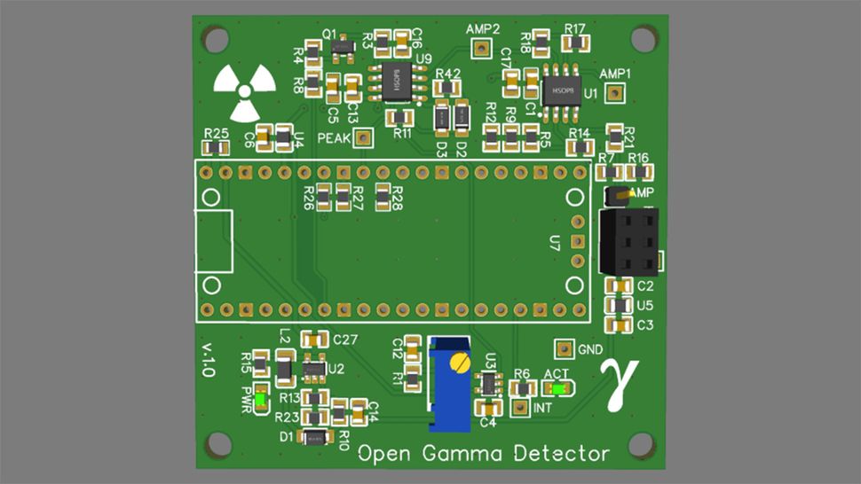 Raspberry Pi Pico Detects Gamma Rays in Open Spectroscopy Project Tom