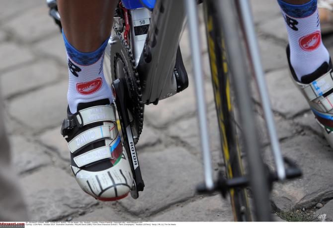 Dave Millar's one-off Roubaix shoes
