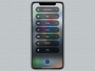 Select the Focus Mode you want in iOS 15