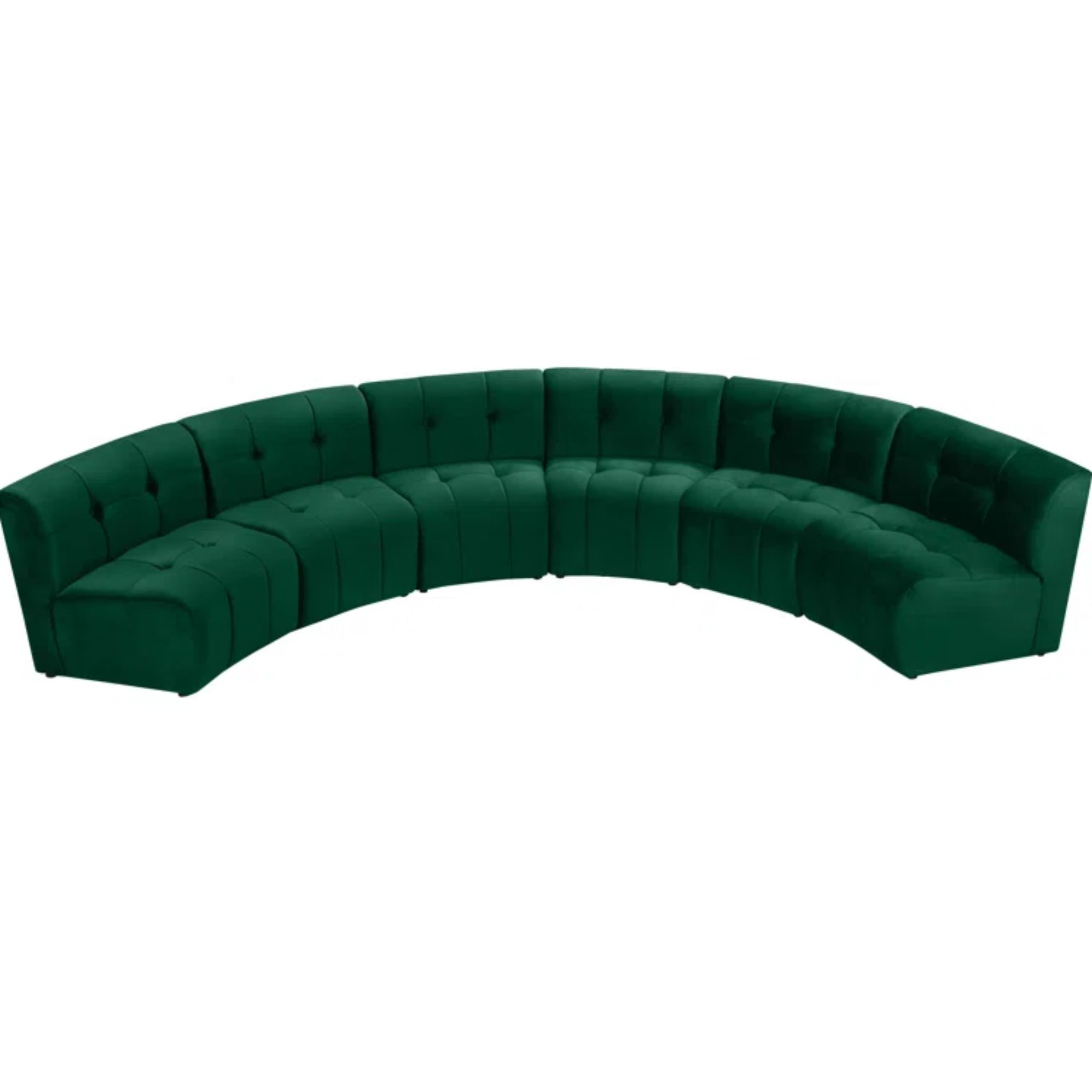 Jedson 6 - Piece Velvet Sectional