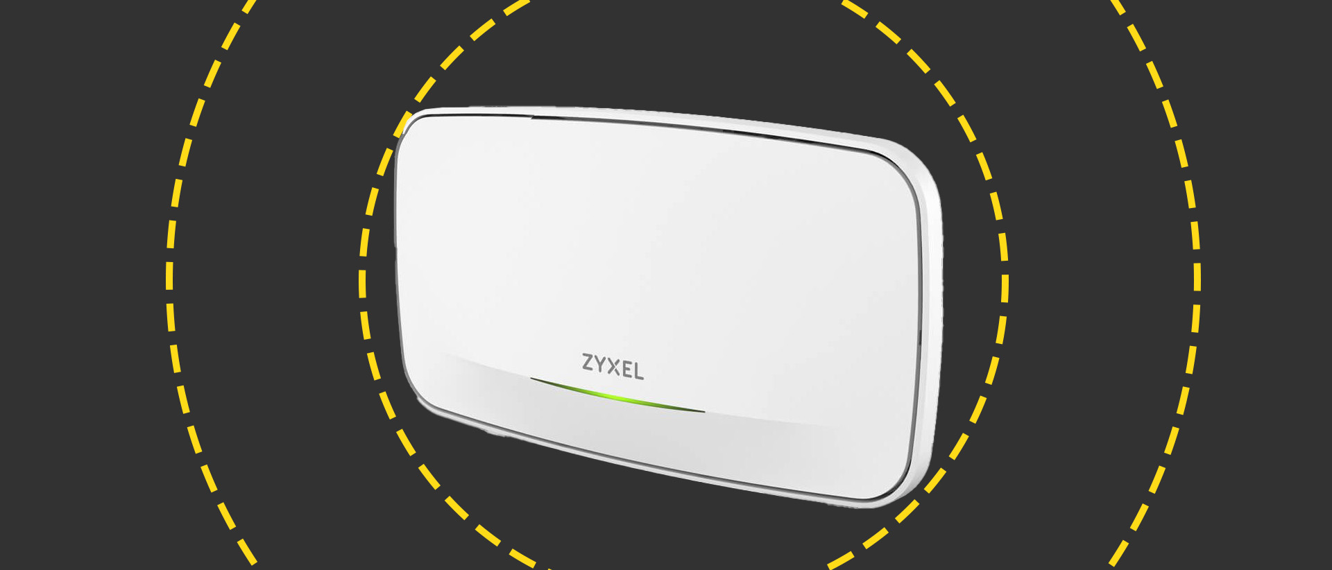 The Zyxel NWA240BE on the ITPro background
