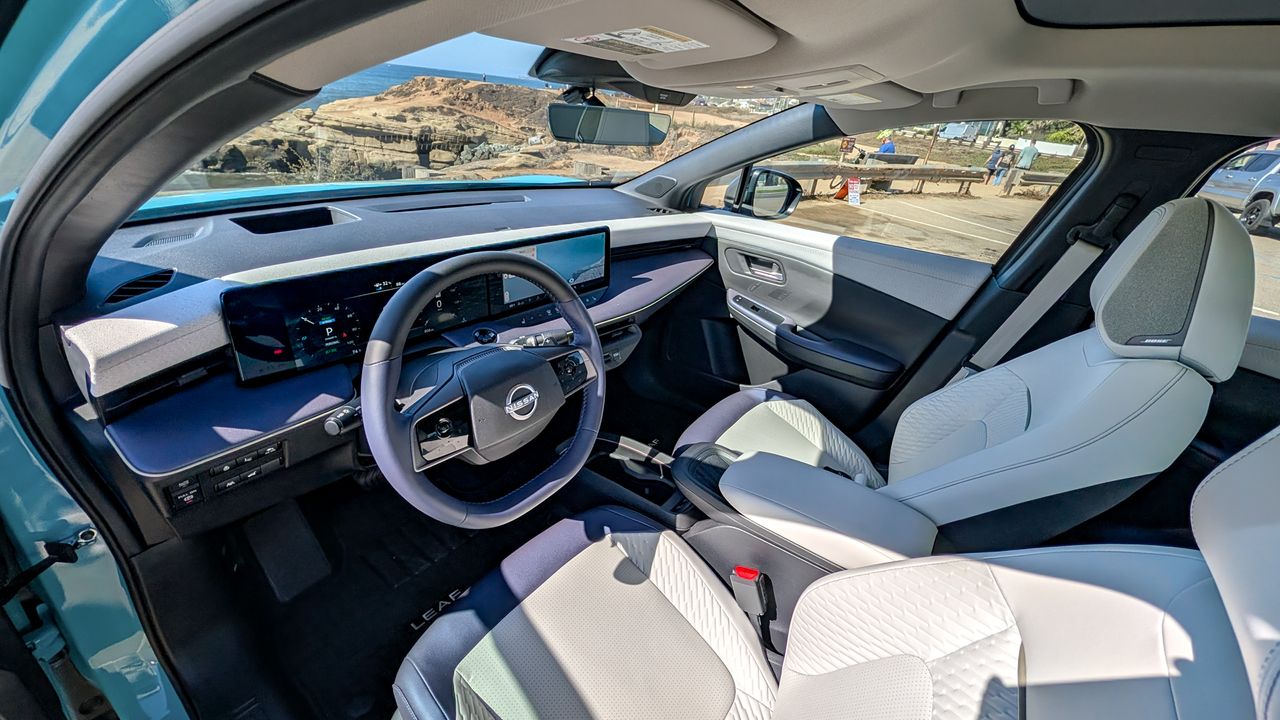 2026 Nissan Leaf test drive.