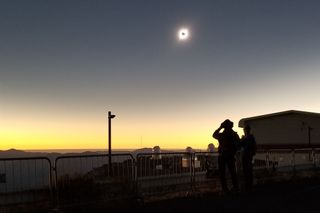 Space.com Associate Editor Hanneke Weitering was on the scene at La Silla Observatory in Chile to capture this view of totality during the solar eclipse that occurred on July 2, 2019.