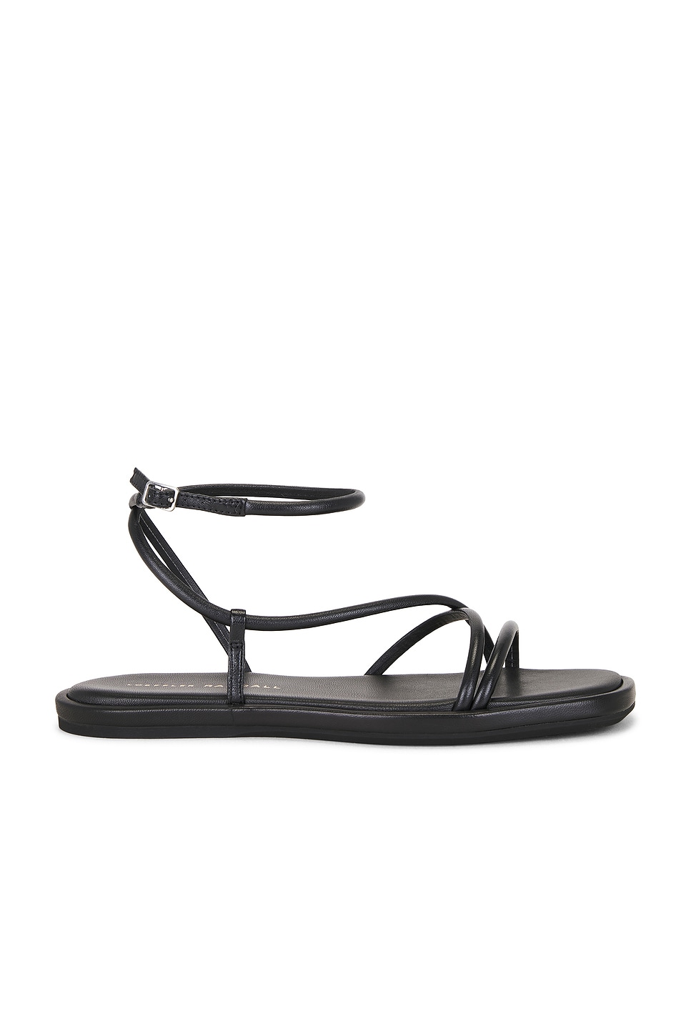 Noor Strappy Ankle Wrap Flat Sandal