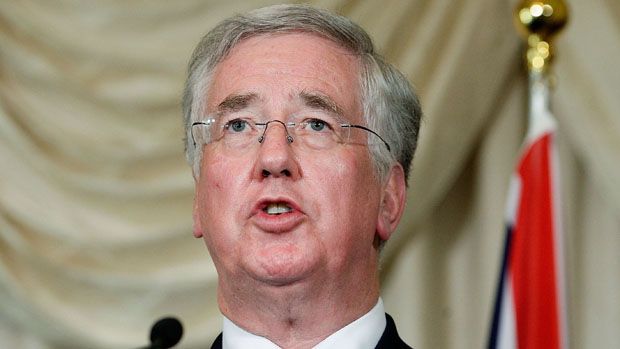 UK Secretary of Defence Michael Fallon 