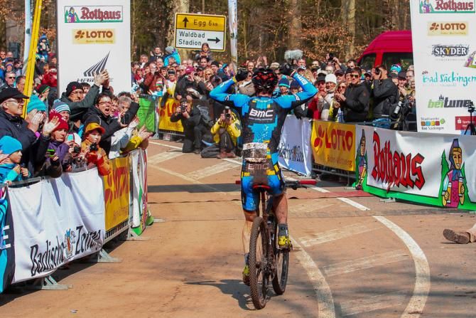 Moritz Milatz wins the elite men's race