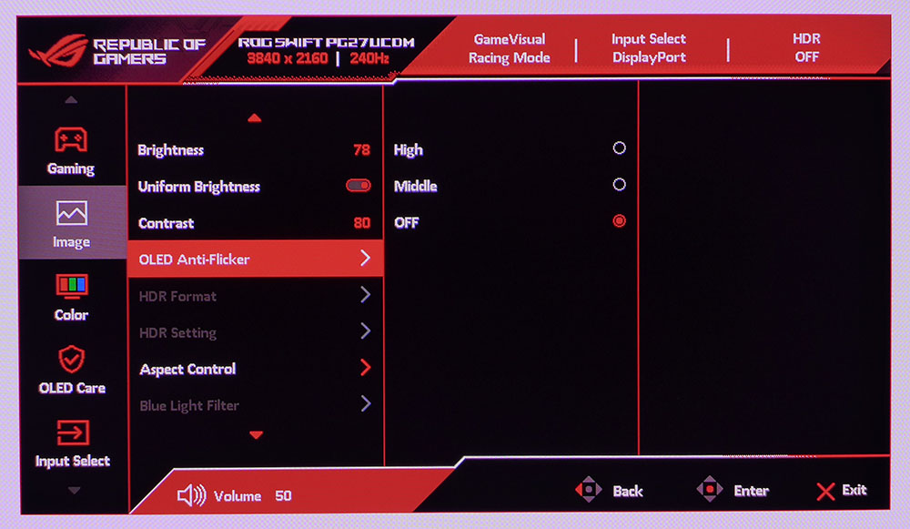 Asus ROG Swift PG27UCDM