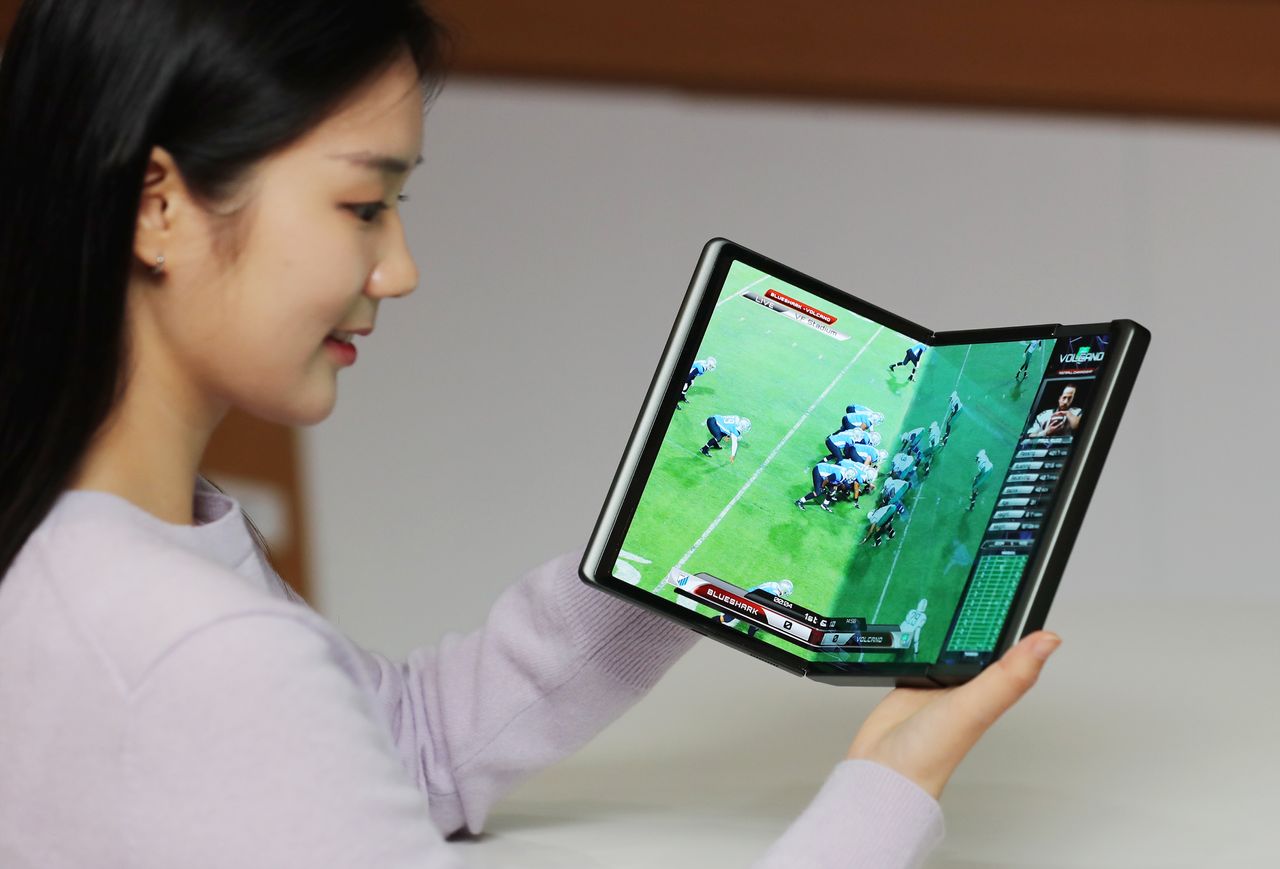 Samsung Display Flex Note Extendable