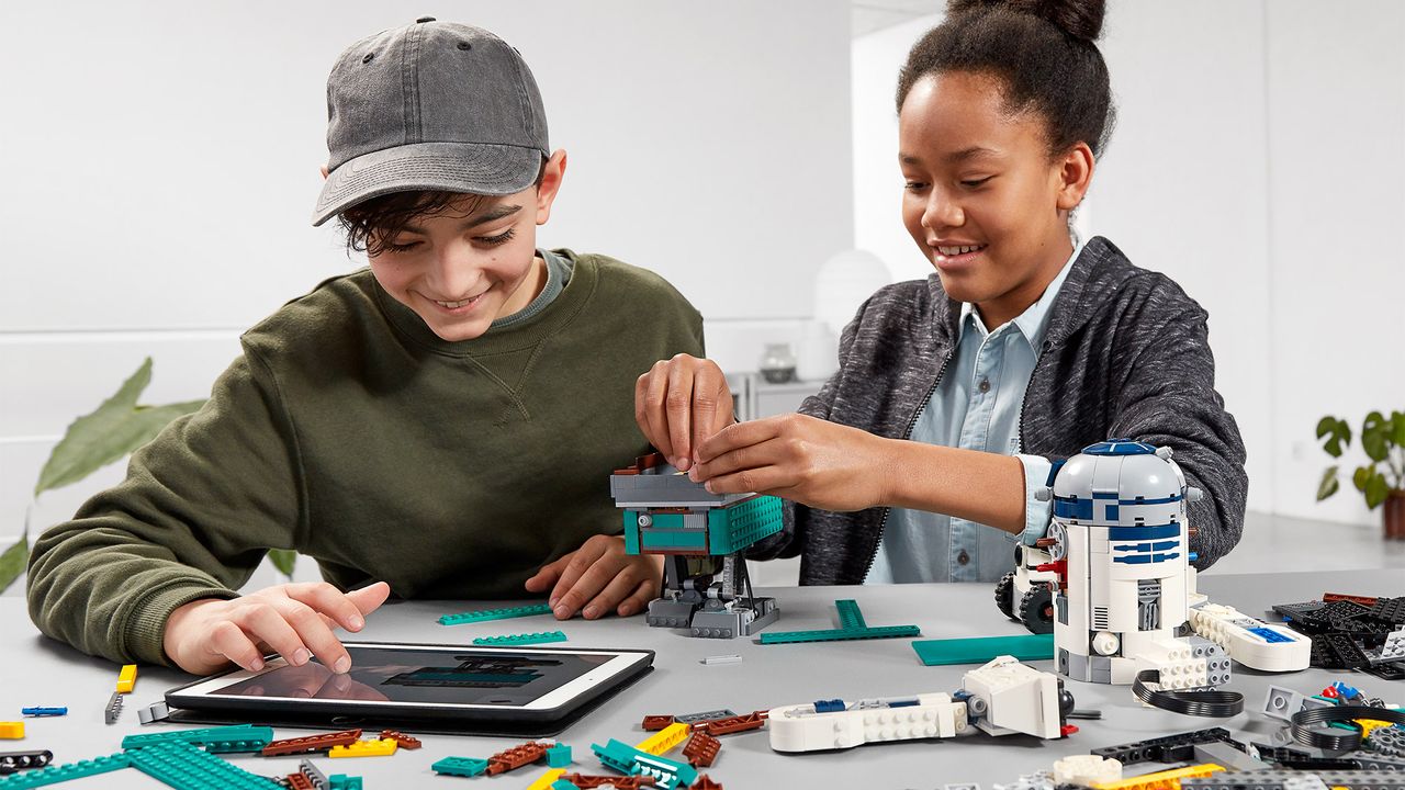All three "Star Wars" droids can be built separately in Lego Boost Droid Commander.